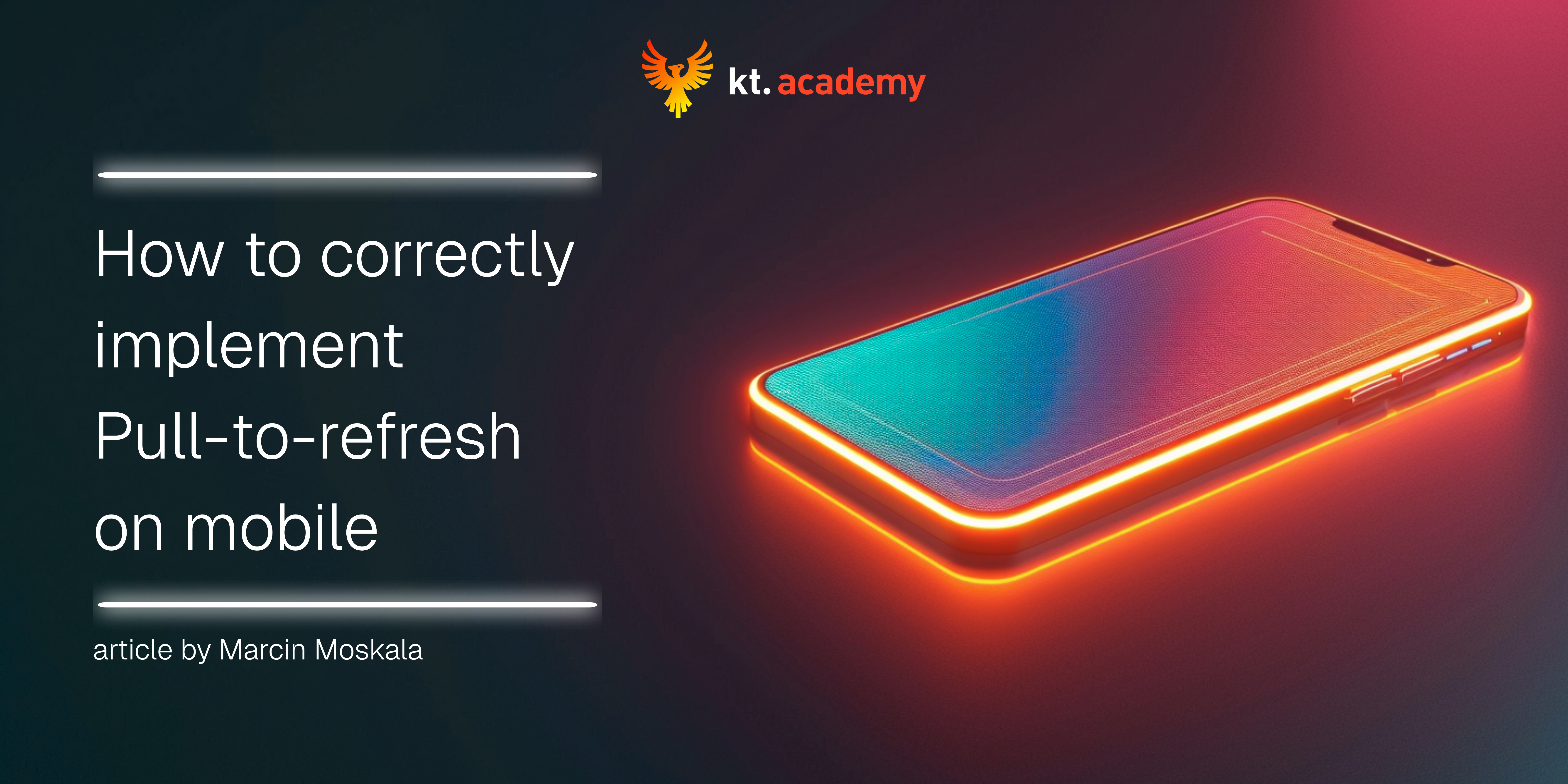 How to correctly implement Pull-to-refresh on mobile